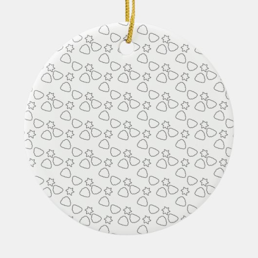 Keramisch siermiddel ornament (Voorkant)