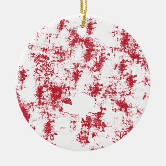 Keramisch siermiddel ornament (Voorkant)