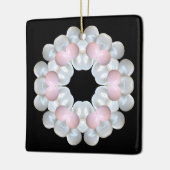 Keramisch vierkant keramisch ornament (Links)