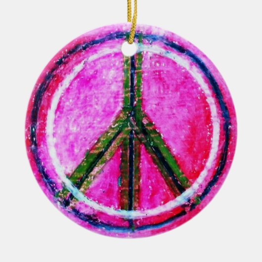 Keramisch vierkant keramisch ornament (Voorkant)