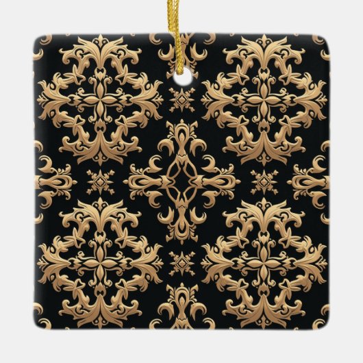 Keramisch vierkant ornament (Voorkant)