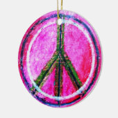 Keramisch vierkant ornament (Links)