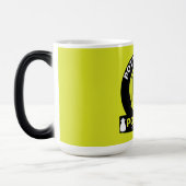 keramische aardewerk maker magische mok (Links)