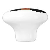 Keramische afro deurknop keramische knop (Zijkant)