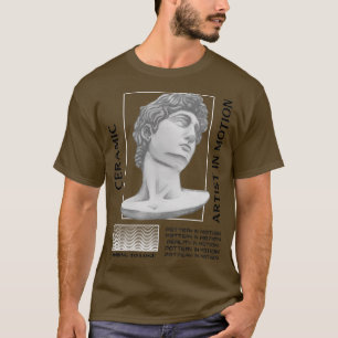 Keramische artiesten in beweging t-shirt
