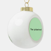 Keramische balkversiering bal ornament (Links)
