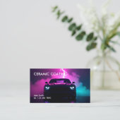 Keramische Coating Auto Body Visitekaartje (Staand voorkant)