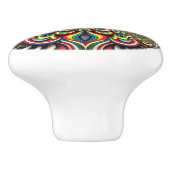 Keramische draaiknop trekken met Zuid-Afrikaanse k Keramische Knop (Zijkant)