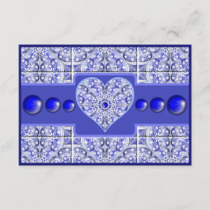 Keramische Kant Blauw van Griekenland Informatiekaartje