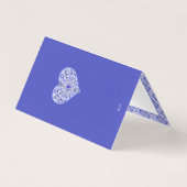 Keramische Kant Blauw van Griekenland Kaart (Achterkant)