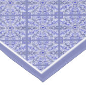 Keramische Kant Blauw van Griekenland Tafelkleed (Gekanteld)