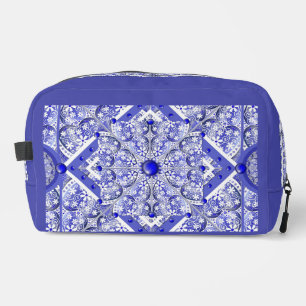 Keramische kant Blauw van Griekenland Toilettasje