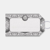 Keramische Kant grijs Cadeaulabel (Voorkant (Horizontaal))