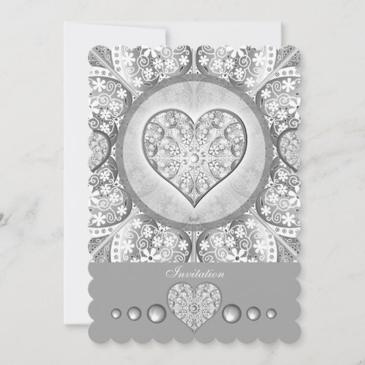 Keramische Kant grijs Kaart (Voorkant)