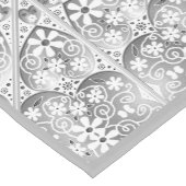 Keramische Kant grijs Korte Tafelloper (Hoek)