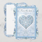 Keramische Kant Lichtblauw Kaart (Voorkant / Achterkant)