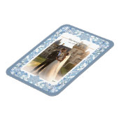 Keramische kant Lichtblauw Magneet (Linkerzijde)