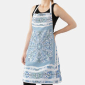 Keramische Kant Lichtblauw Schort (Insitu)