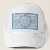 Keramische Kant lichtblauw Trucker Pet (Voorkant)