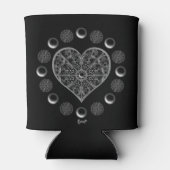 Keramische kant zwart blikjeskoeler (Achterkant)