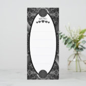Keramische kant zwart menu (Staand voorkant)