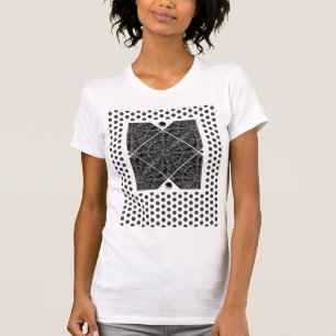 Keramische kant zwart t-shirt