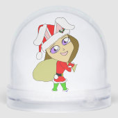 keramische keramische keramische keramische kerami sneeuwbol (Achterkant)