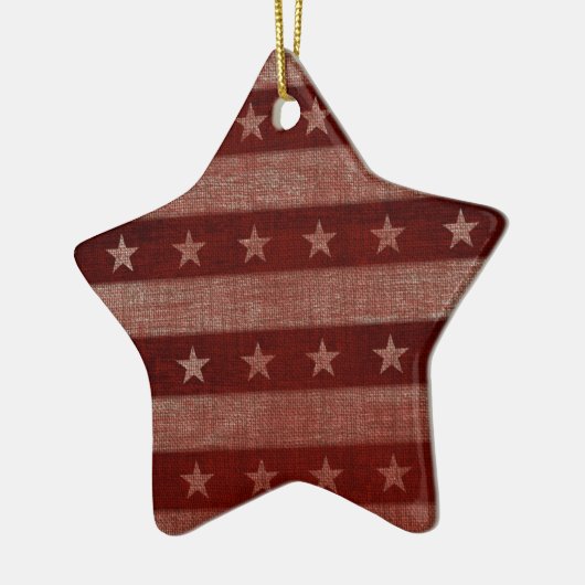 Keramische kerstversiering voor sterren en strips keramisch ornament (Links)