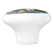 Keramische kip knop (Zijkant)