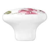Keramische Knob/Floral Keramische Knop (Zijkant)