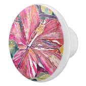 Keramische Knobs - Hibiscus Flower Knop (Rechts)