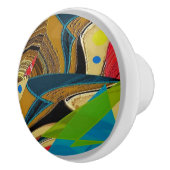 Keramische knop "Chaos in Color" (Rechts)