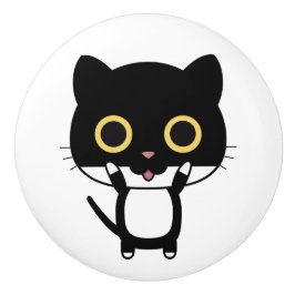 Keramische knop. Kat. Knop