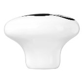 Keramische knop. Panda. Keramische Knop (Zijkant)