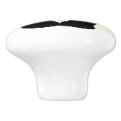 Keramische knop. Panda Keramische Knop (Zijkant)