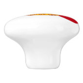 Keramische knop pull met vlag van Florida, Verenig (Zijkant)