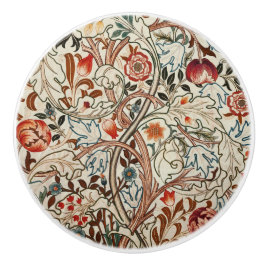Keramische knop William Morris kunst