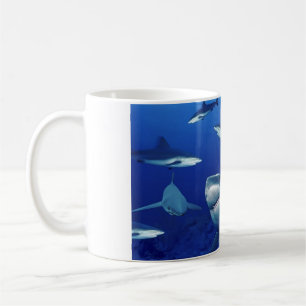 Keramische koffie-Mok-Sharks Koffiemok