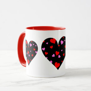 Keramische koffie Mok-Valentijn harten Mok