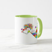Keramische mok Whimsical Fairy (Voorkant rechts)