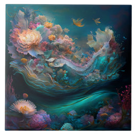 keramische onderzeese tegel voor levensonderhoud tegeltje