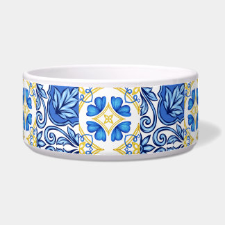 Keramische Pet Bowl met afbeeldingen van Portugese Voerbakje