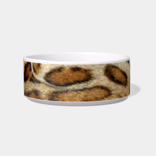Keramische Pet Food Bowl - Bengaal Cat / Leopard P Voerbakje