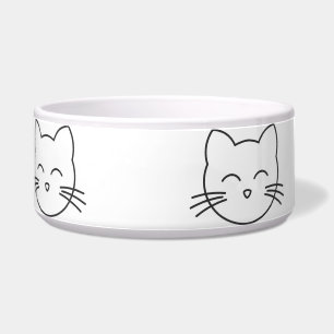 Keramische Pet kat Bowl Voerbakje