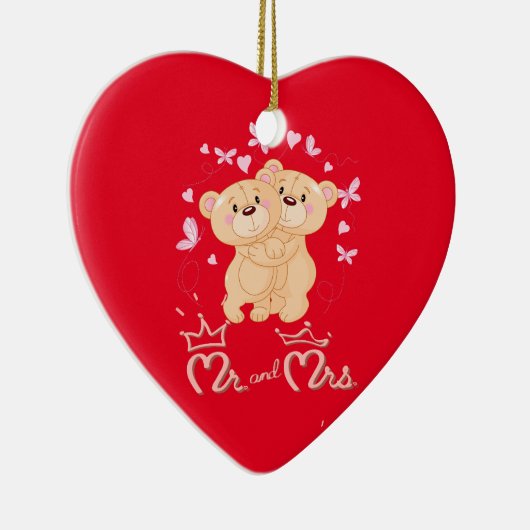 Keramische siervormgeving met een paar keramische keramisch ornament (Rechts)