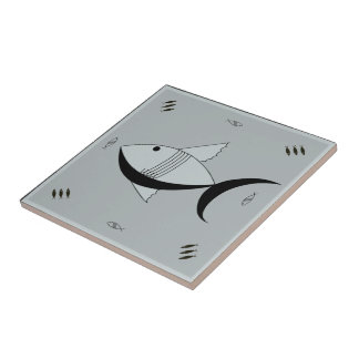 Keramische tapijten, FABULOUS 1950s FISH Retro  Tegeltje