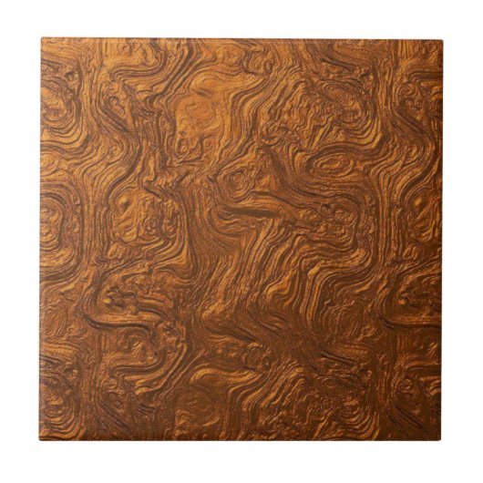 Keramische tapijten uit de Bronze-structuur Tegeltje (Voorkant)
