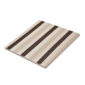 Keramische Tegel Bruin & Beige Tegeltje (Zijkant)