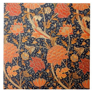 Keramische tegel fireplace William Morris design 0 Tegeltje