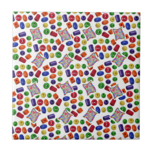 Keramische Tegel Kleurrijke kleuren Tegeltje